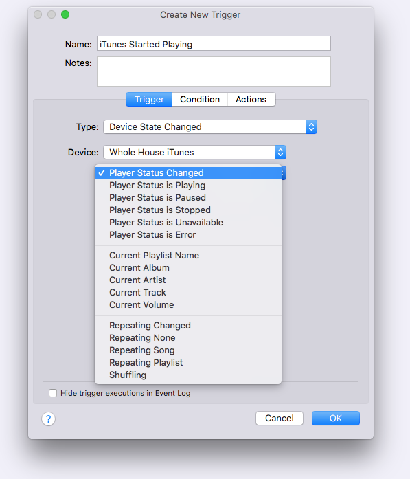iTunes Device States Image