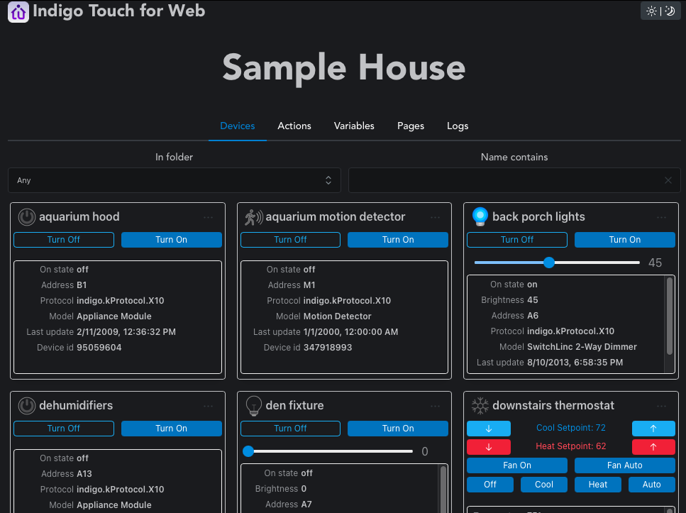 Indigo Touch Web Image