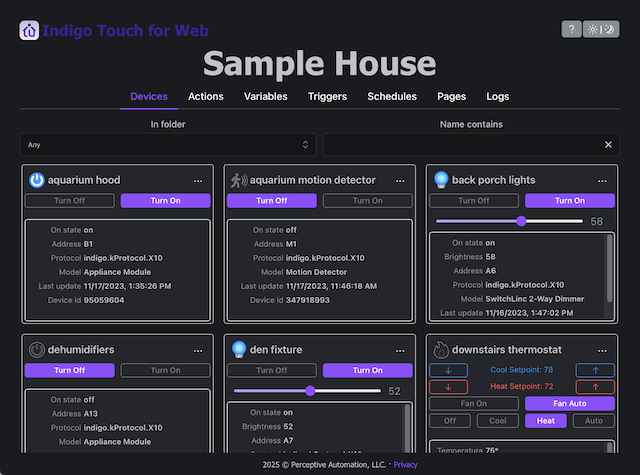 Indigo Touch Web Dark Image