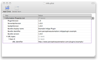Info Plist Property List Editor Image