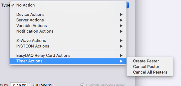 Plugin Timers and Pesters Actions Image