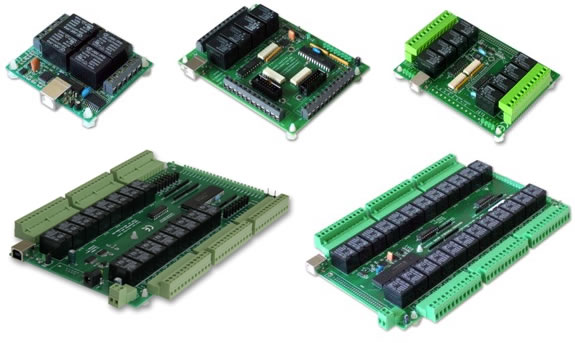 EasyDAQ USB Controlled Relay and DIO Cards