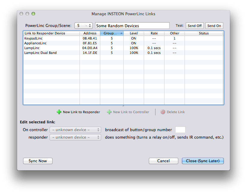 Manage Powerlinc Scenes Image