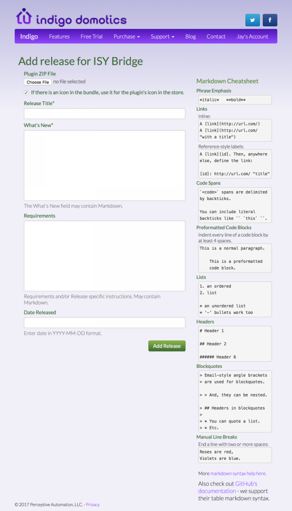 Add Plugin Release File Image