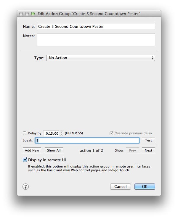 Alarm 5 Second Countdown Speak Image