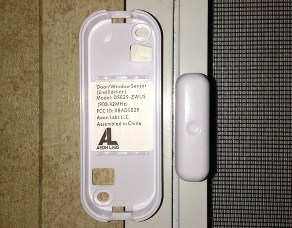 Alarm Door Sensor Mount Image