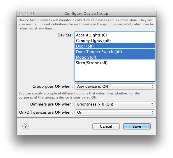 Alarm Zone Definition Image