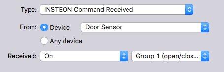 Insteon Command Received Trigger Image