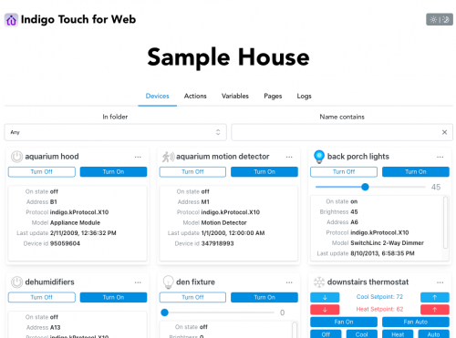 Indigo Touch Web Image