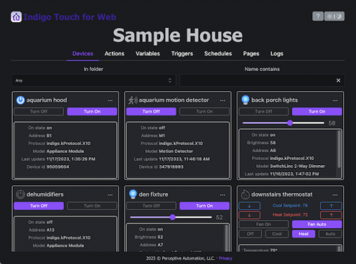 Indigo Touch Web Dark Image