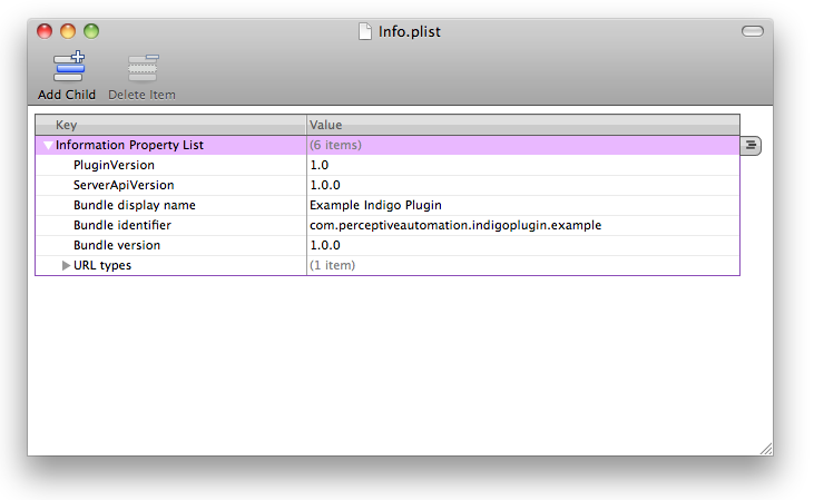 Info Plist Image