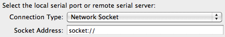 Config UI Serial Port Socket Image
