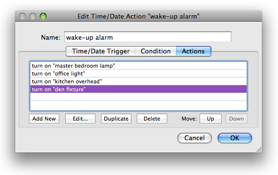 Multiple Actions List Image