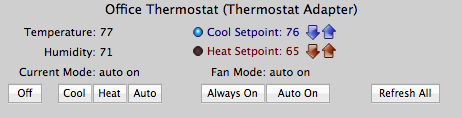Thermostat Controls Image
