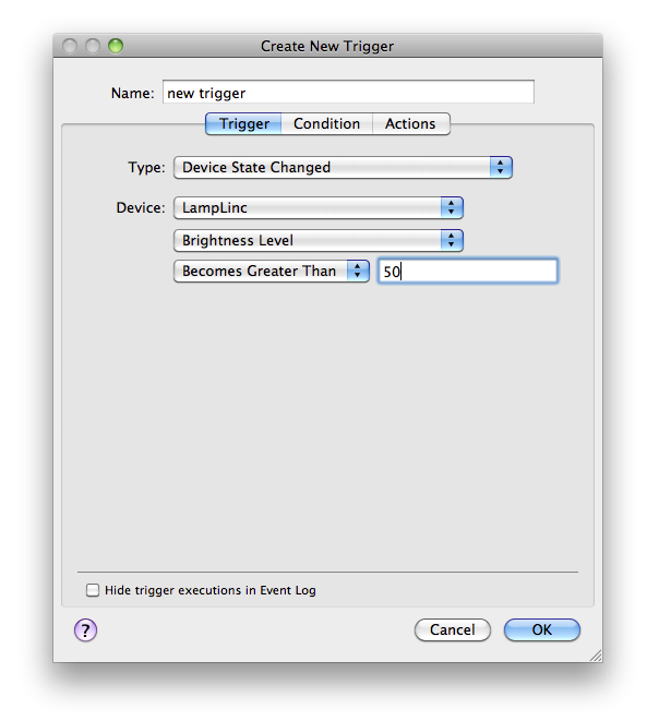 Trigger Dialog Image
