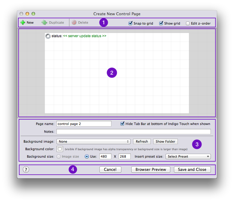 Control Page Editor Image
