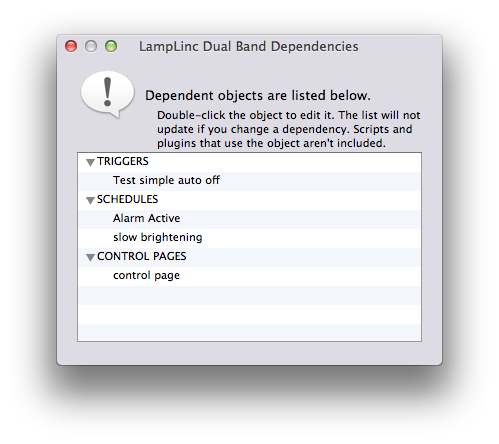Dependency Window Image