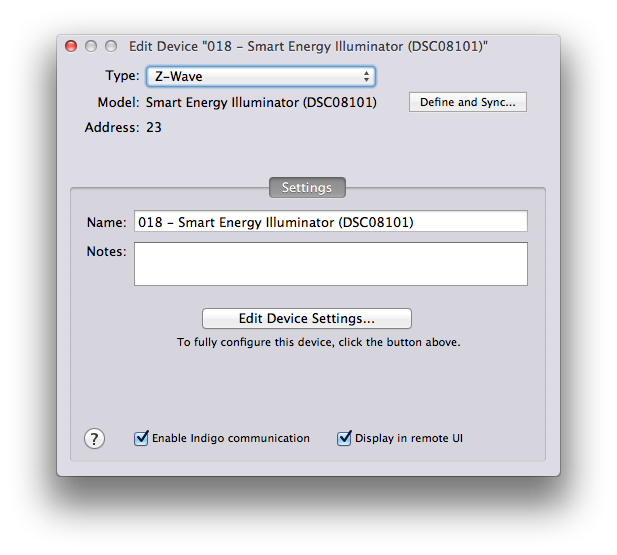 Device Dialog Z-Wave Image