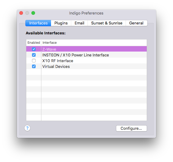 Interfaces Tab Image
