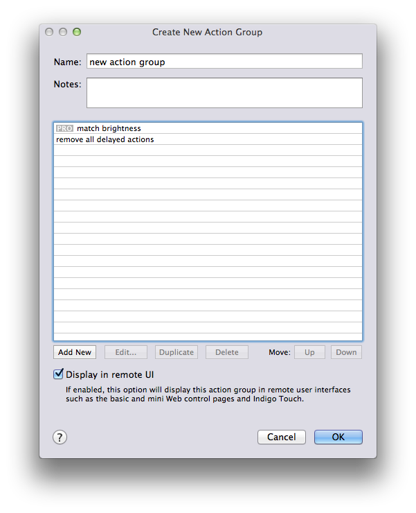 Multiple Actions List Image