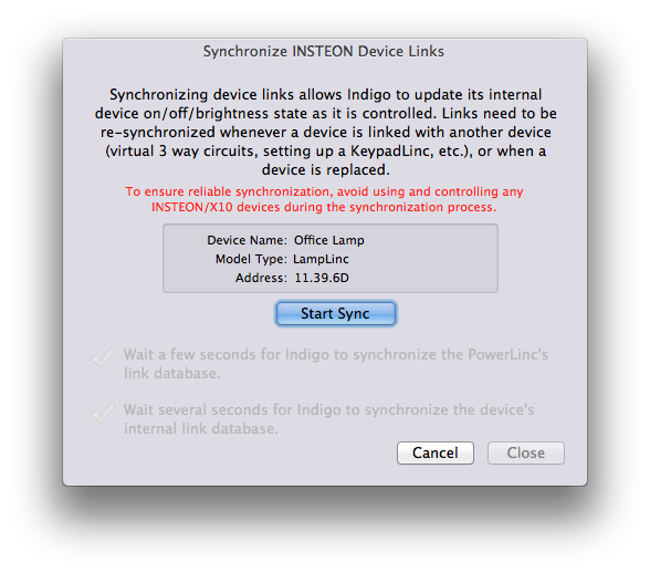 Start Sync Dialog Image