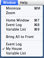 Window Menu Image