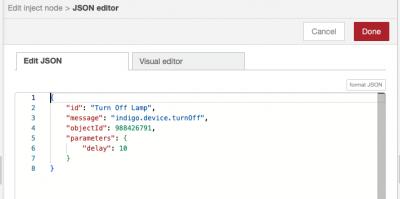 Node Red Inject Node Turn Off JSON Image Node Red Inject Node Turn Off JSON Image